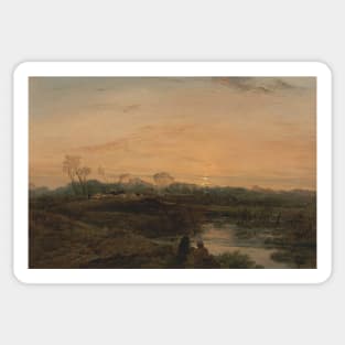 Evening, Bayswater by John Linnell Sticker